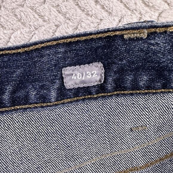 Ariat Rebar Jeans Mens 40x32 M4 Relaxed Boot Cut Blue Cotton Denim Pants Work - Picture 16 of 16